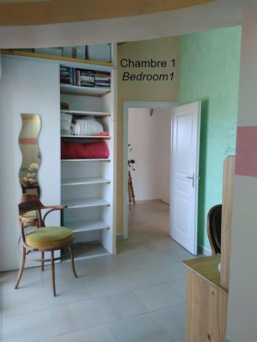 T2: 45M2 :4 Places :Independant Dans Villa Hyères Eksteriør billede