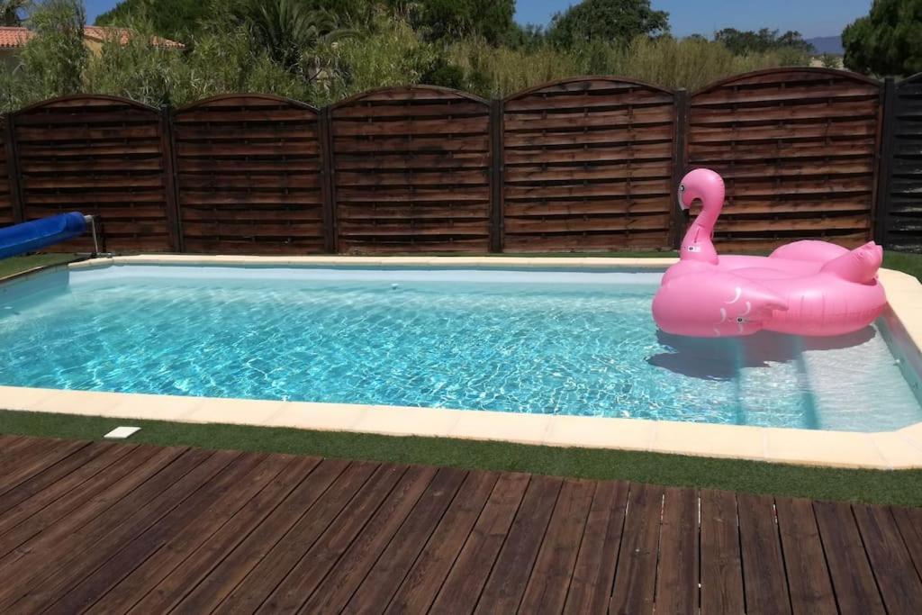T2: 45M2 :4 Places :Independant Dans Villa Hyères Eksteriør billede