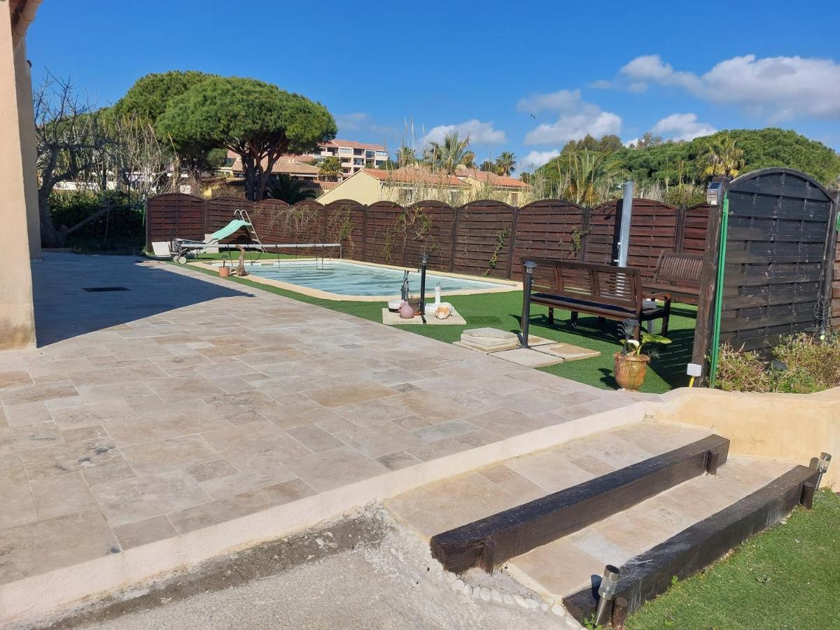 T2: 45M2 :4 Places :Independant Dans Villa Hyères Eksteriør billede